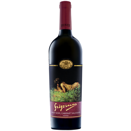Vin Grigorescu Pinot Noir + Cabernet Sauvignon Demisec 0.75L